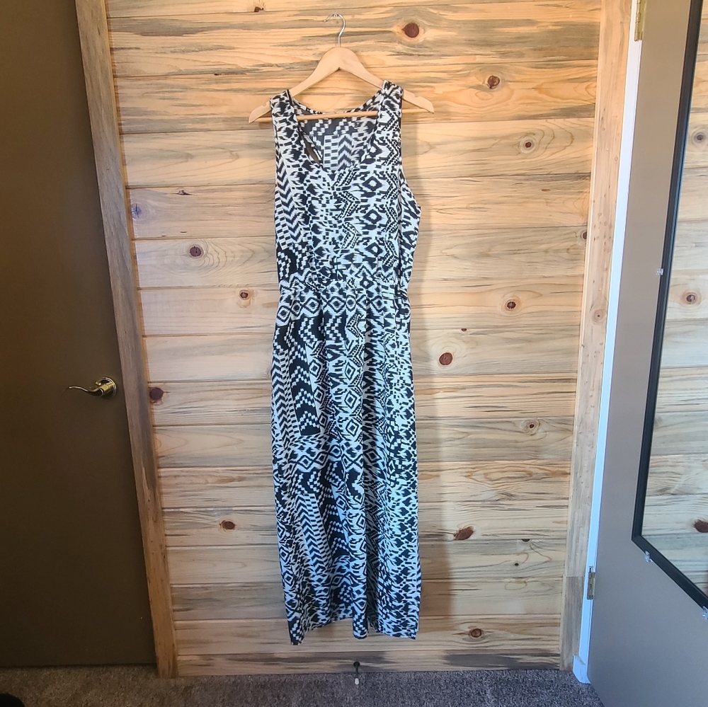 Indulge Sleeveless Southwest Maxi Dress Ladies Size XL